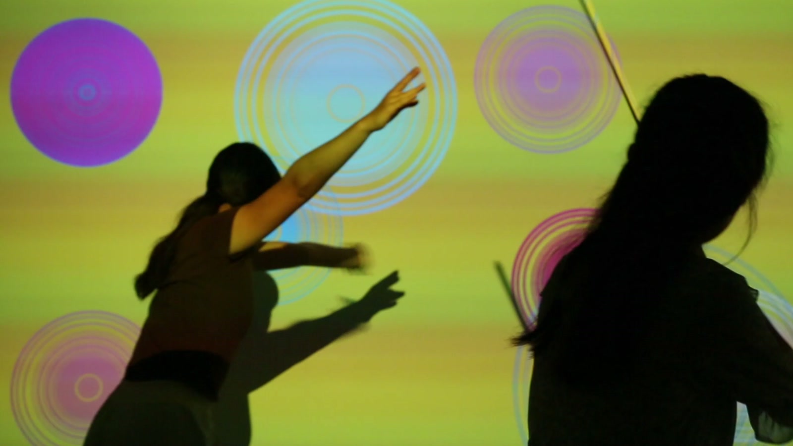 Dance and live violin scene from Impromptu.